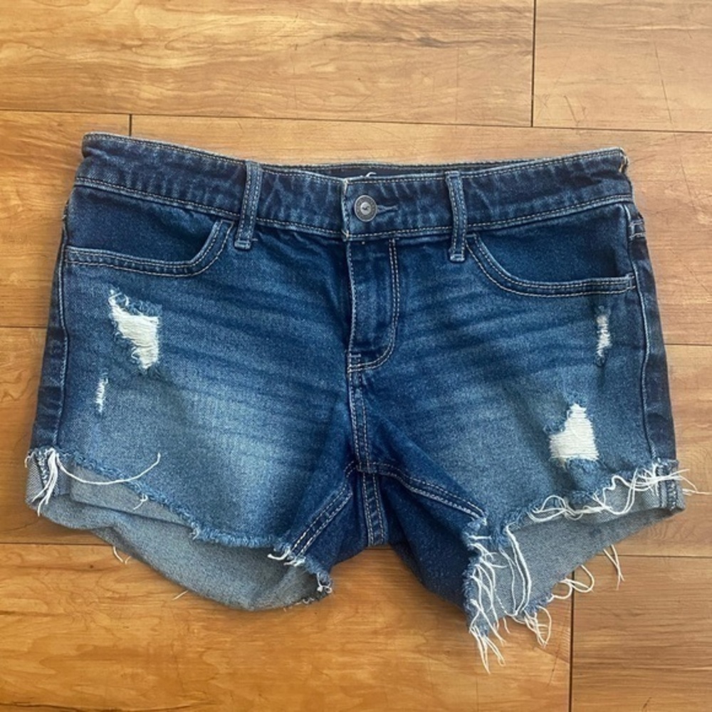 Hollister Low-Rise Midi Short Vintage Stretch sz 27